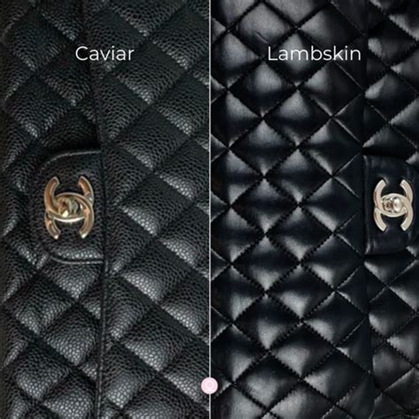 chanel classic medium calfskin|caviar leather vs calfskin.